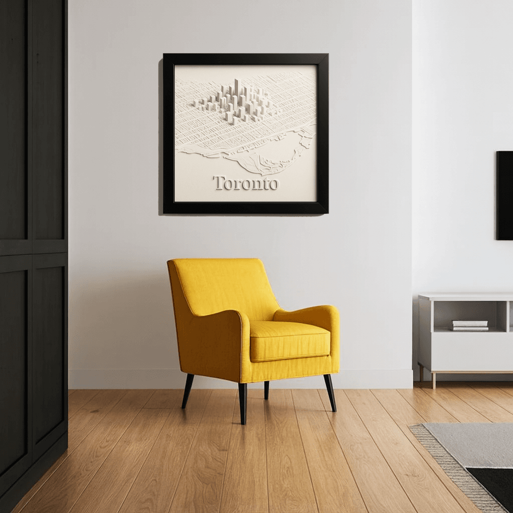 3D city map as perfect gift